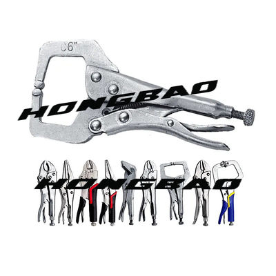 4 ইঞ্চি 6 8 11 18'' বড় চোয়াল লকিং প্লায়ার বিক্রয়ের জন্য সি টাইপ টুল সি ক্ল্যাম্প ক্লিপ ওয়াইড গভীর অটো ফ্রেম