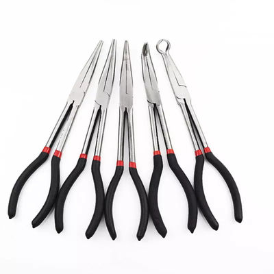 লং রিচ লং নোজ প্লায়ার্স নিডেল কাটিং এক্সট্রা বেভেলড টিথ ক্লিপ