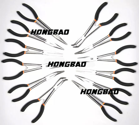 লং রিচ লং নোজ প্লায়ার্স নিডেল কাটিং এক্সট্রা বেভেলড টিথ ক্লিপ