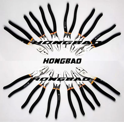 9.5&quot; সাইড কাটিং সহ ইনসুলেটেড কম্বিনেশন প্লায়ার 150mm 200mm 79#