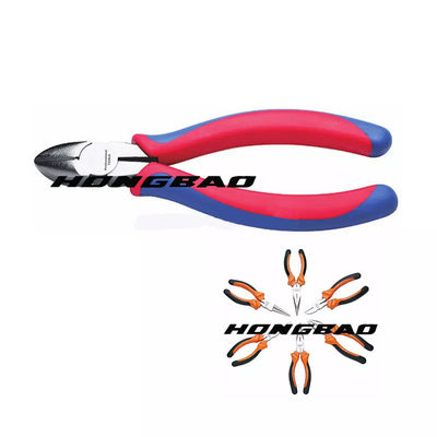 ছোট স্ট্যান্ডার্ড ইনসুলেটেড কম্বিনেশন প্লায়ার ইয়েলো ড্রপ নকল এরগোনোমিক্স সফট গ্রিপ 6" 7" 8"