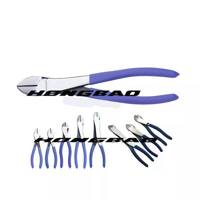 8&quot; ফ্যাট বিগ হেড কেবল ডায়াগোনাল কাটার প্লায়ার সাইড কাটিং হাই কার্বন ইস্পাত CRV HOBO